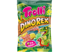 TROLLI Мармелад "Dino Rex" супер кислые  100гр