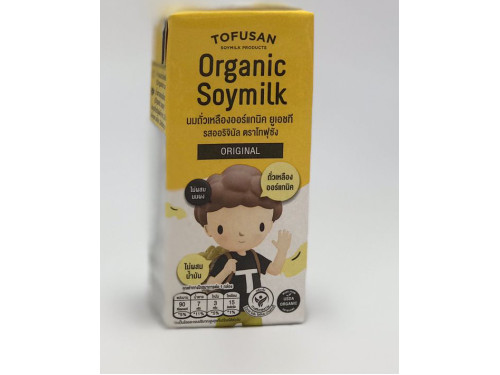 Соевое молоко "Tofusan original" содерж.сахара 4% 180мл Тайланд