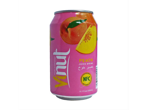 Напиток сокосодержащий "VINUT" Персик 0,330л х 24 /Вьетнам/