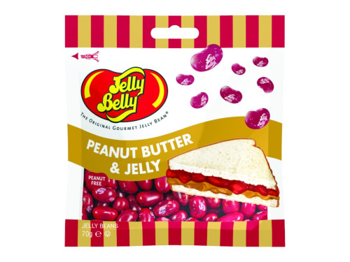 Jelly Belly Драже жевательное "Арахисовое масло и желе" 70гр