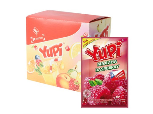 Растворимый напиток "YUPI" Малина 15гр