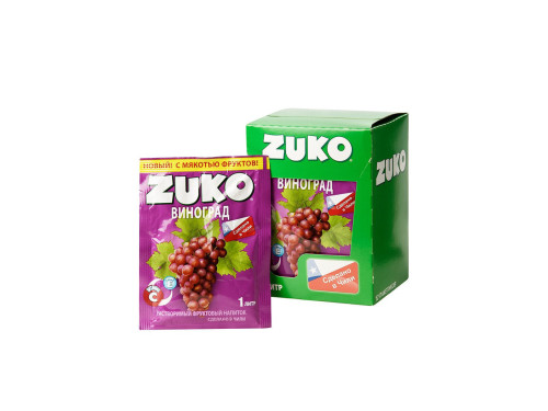 Растворимый напиток "ZUKO" Виноград 25гр