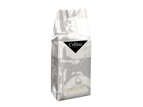 Кофе в зернах натуральный жареный Cellini Bar Gran Aroma coffee 1000гр