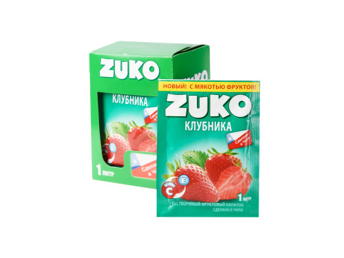 Растворимый напиток "ZUKO" Клубника 25гр