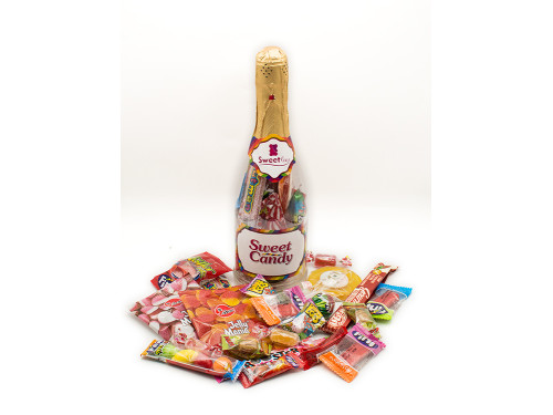 Подарочный набор Шампанское "SWEET Candy" 300гр СВИТ-ЛАЙН