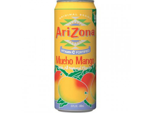 Напиток "Чай Arizona Mucho Mango" Микс груши и манго 0,34л