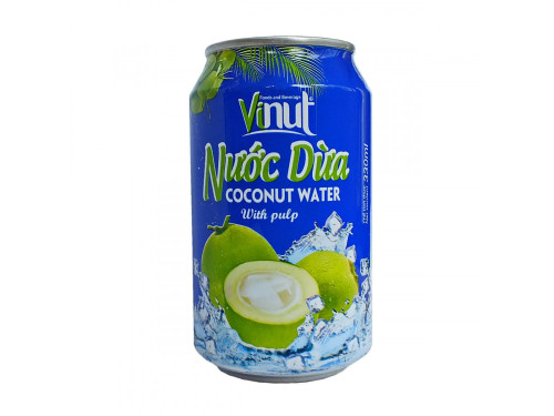 Напиток сокосодержащий "VINUT" Кокосовая вода 0,330л  х 24 /Вьетнам/