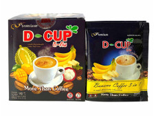Растворимый кофе 3-в-1 "D-Cup" cо вкусом банана 19гр Тайланд