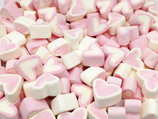 FINI Суфле «Сердечки бело-розовые» 0,85кг
