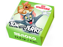 Tom and Jerry Жевательные конфеты со вкусом Яблока 11,5гр