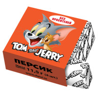 Жевательные конфеты "Tom and Jerry" со вкусом Персик 11,5гр